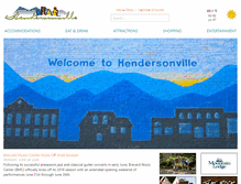 Tablet Screenshot of hendersonville.com